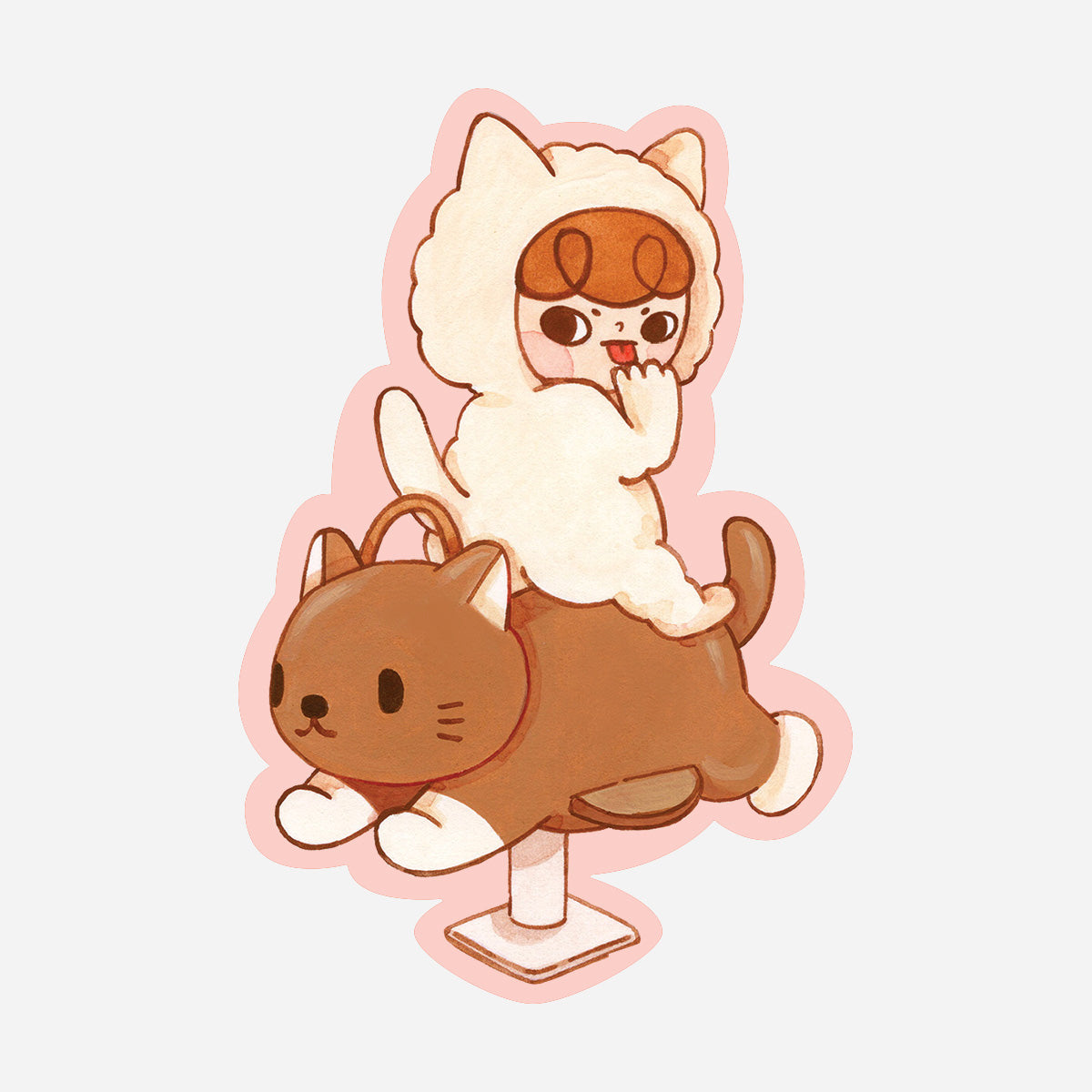 PLAY - Fluffy Friend Sticker